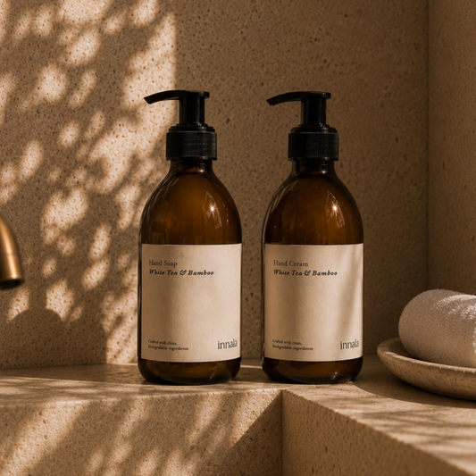 Kit Hand Soap + Hand Cream. White Tea + Bamboo